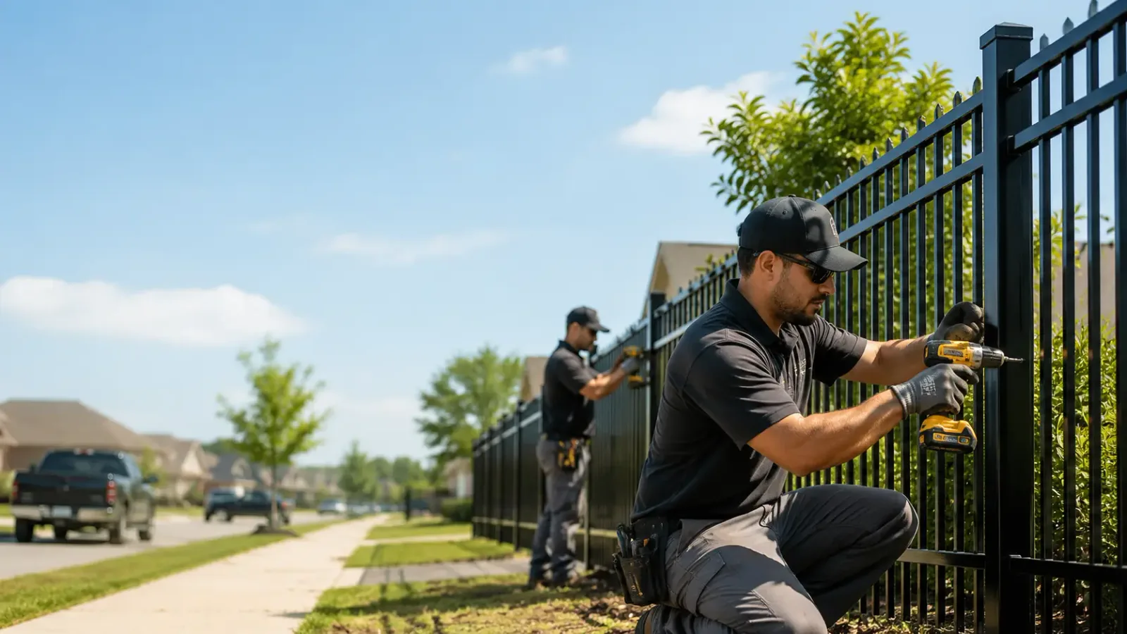 Metal Fence Installation in Spring Hill, KS